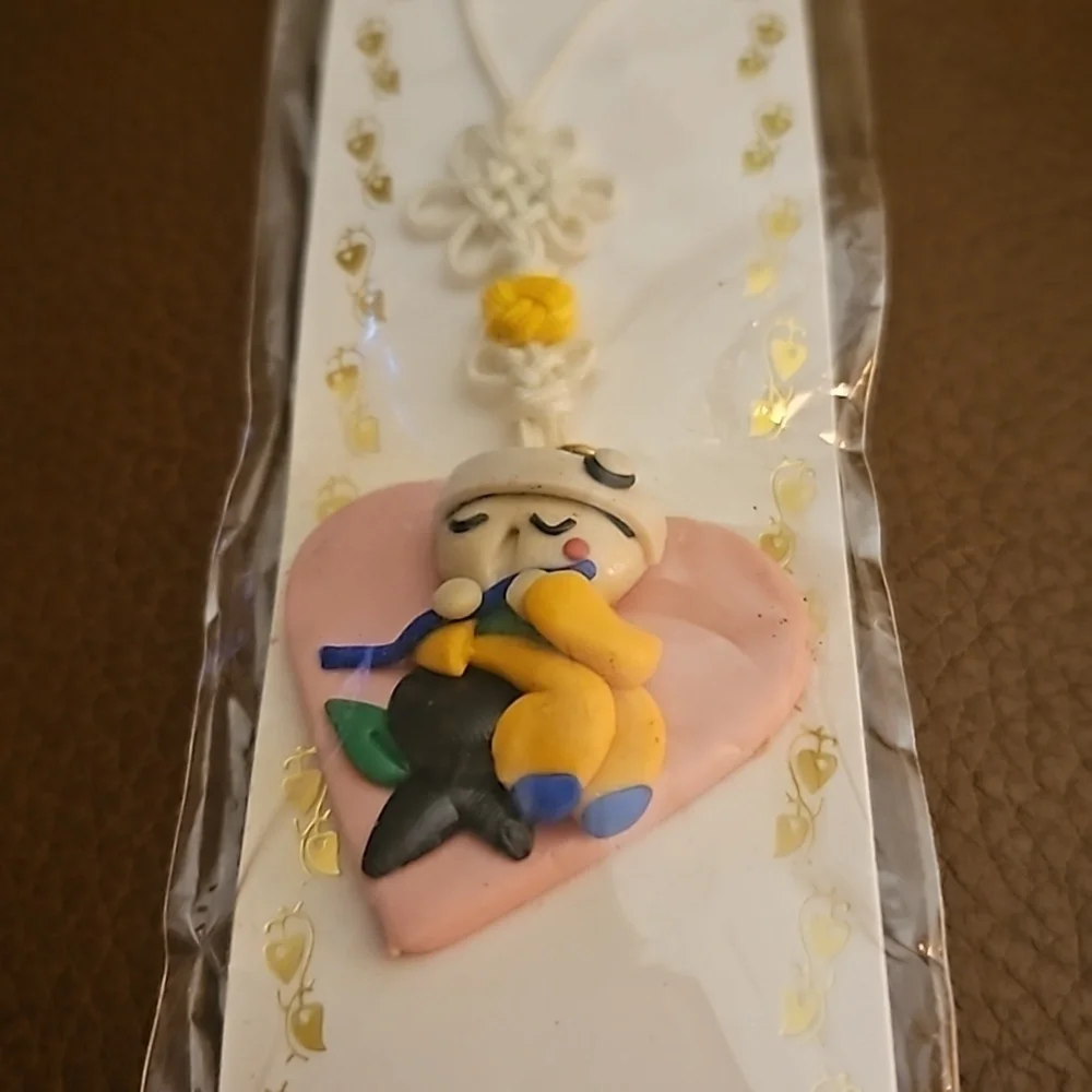 5/$25 Korean Heart Man Phone Charm